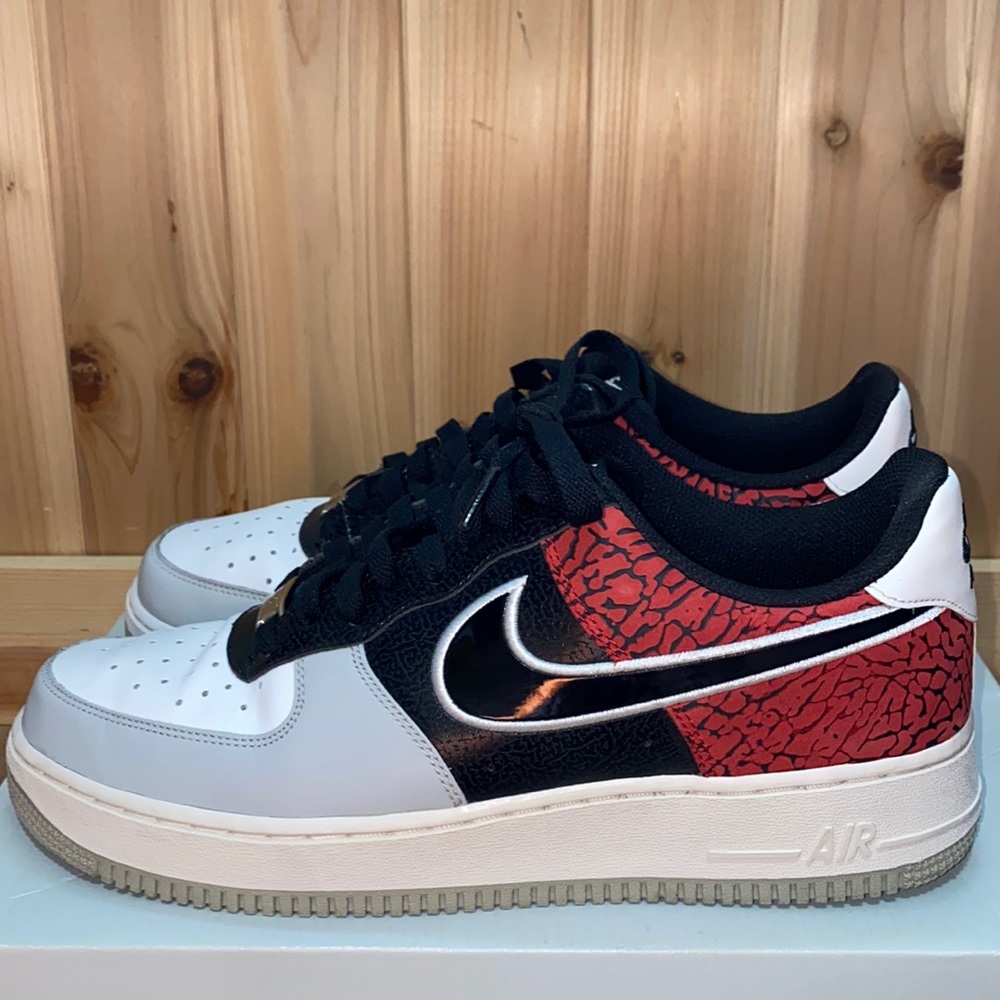 Nike Air Force 1 elephant print R E P S